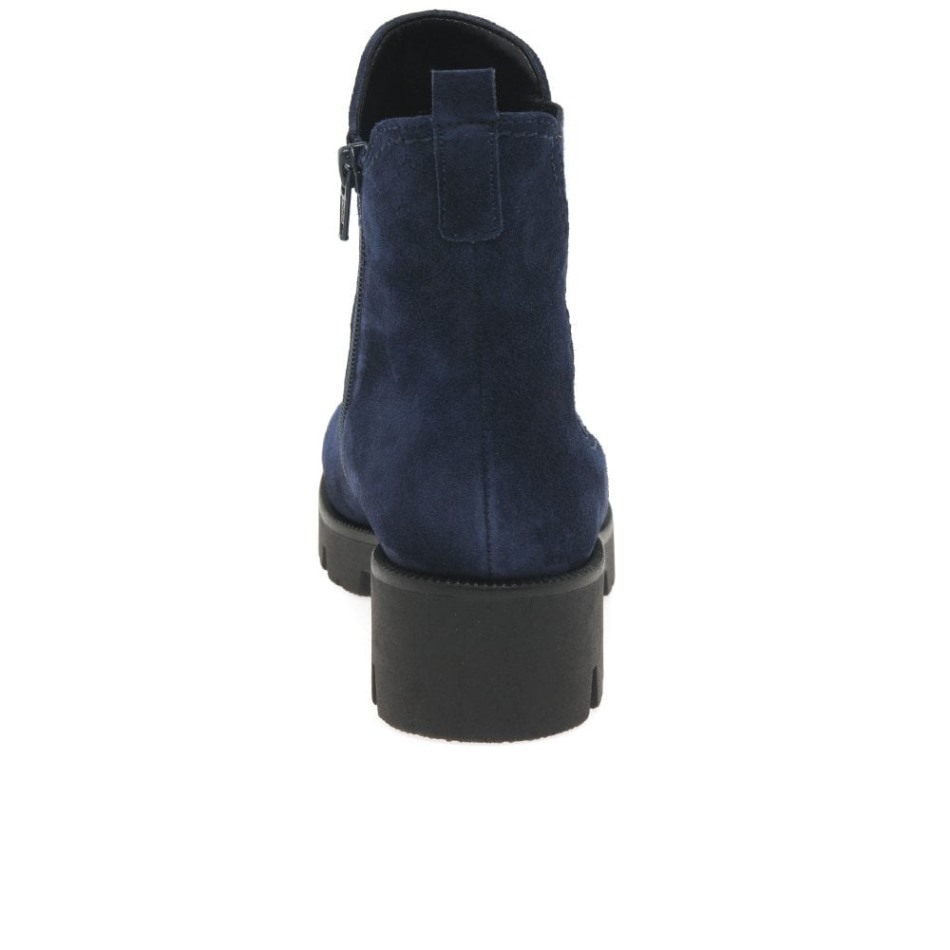 Bottes Chelsea En Daim Marine Newport Pour Femmes Gabor | Exclusif